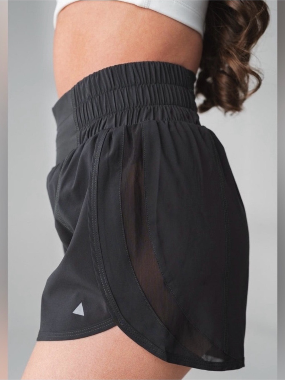Balance Athletica High Waist Breeze V1 Midnight Black Shorts